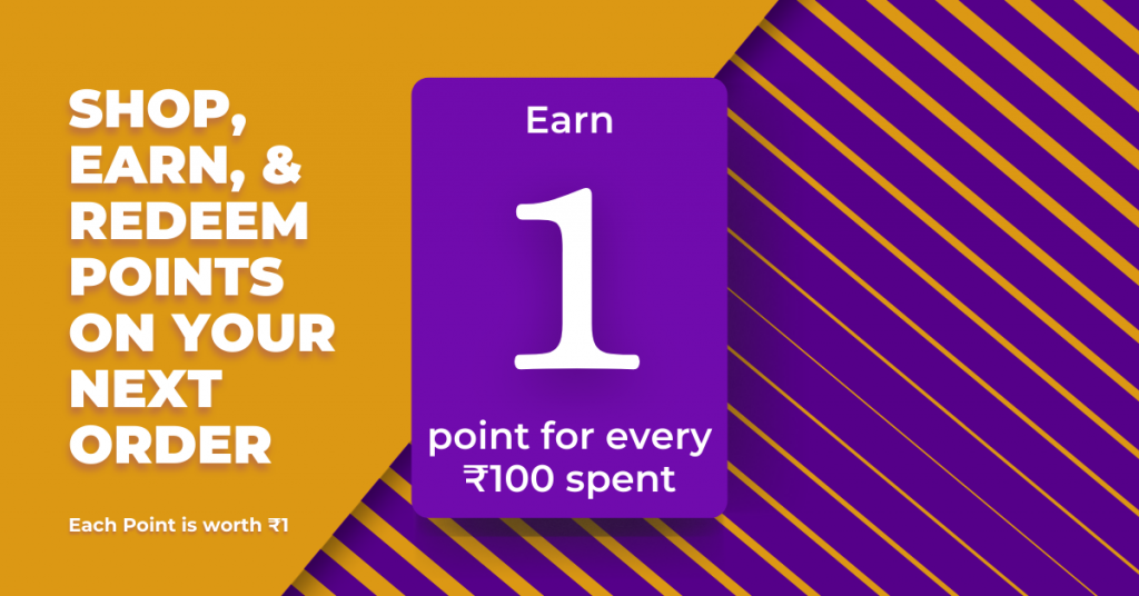 Earn Reward Points on Shopping